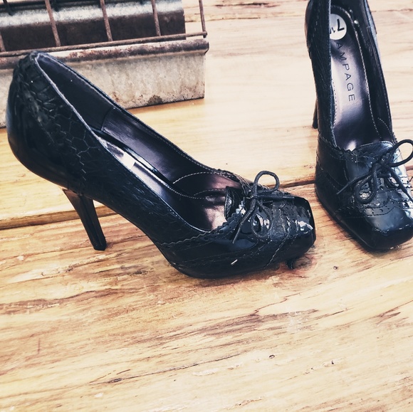 Rampage Shoes - Rampage Square Toe Pump